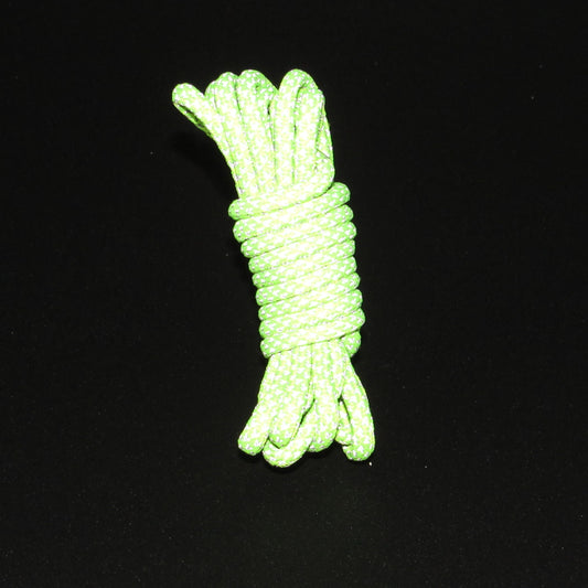 Neon Green Reflective Shoe Laces Night Reflective View